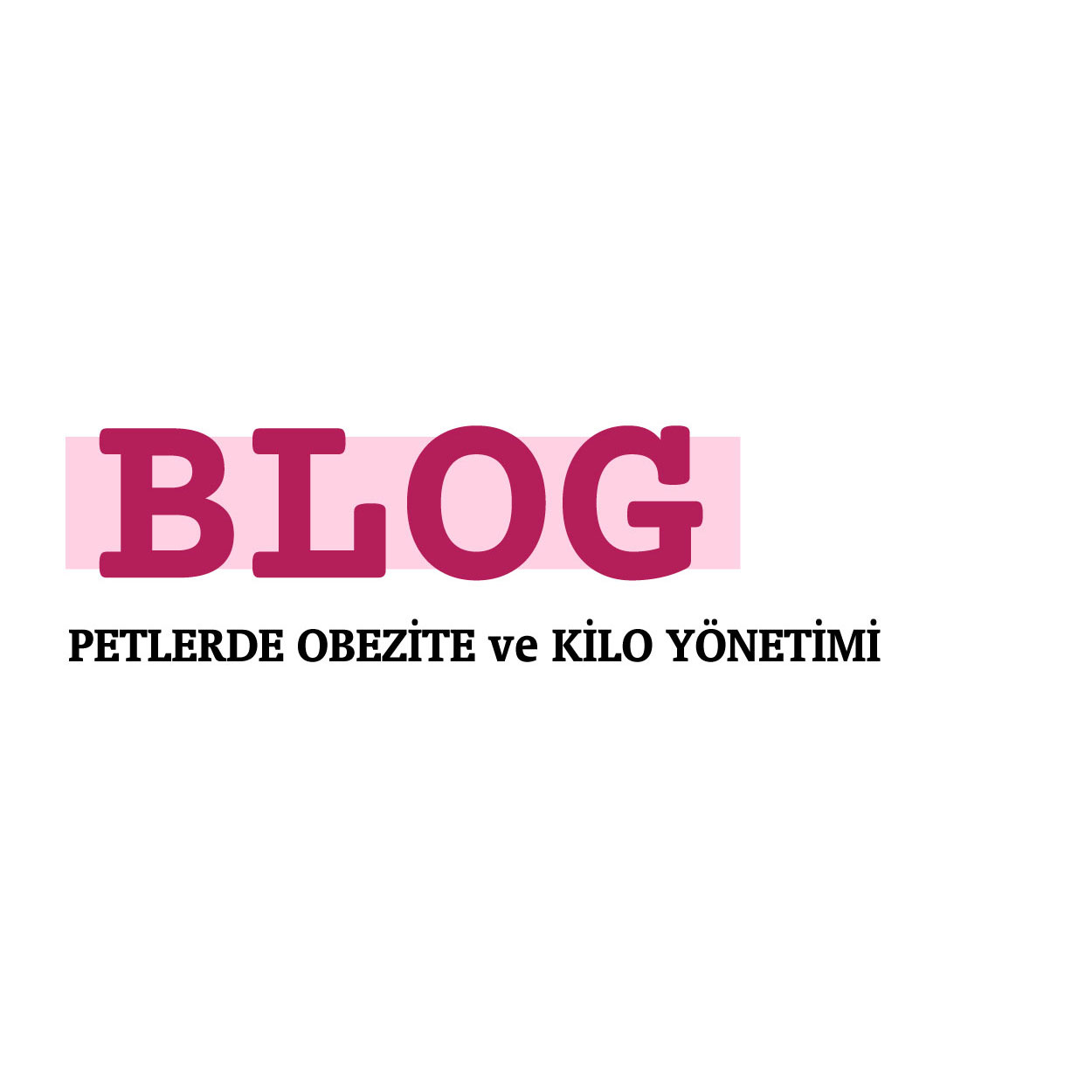 PETLERDE OBEZİTE ve KİLO YÖNETİMİ
